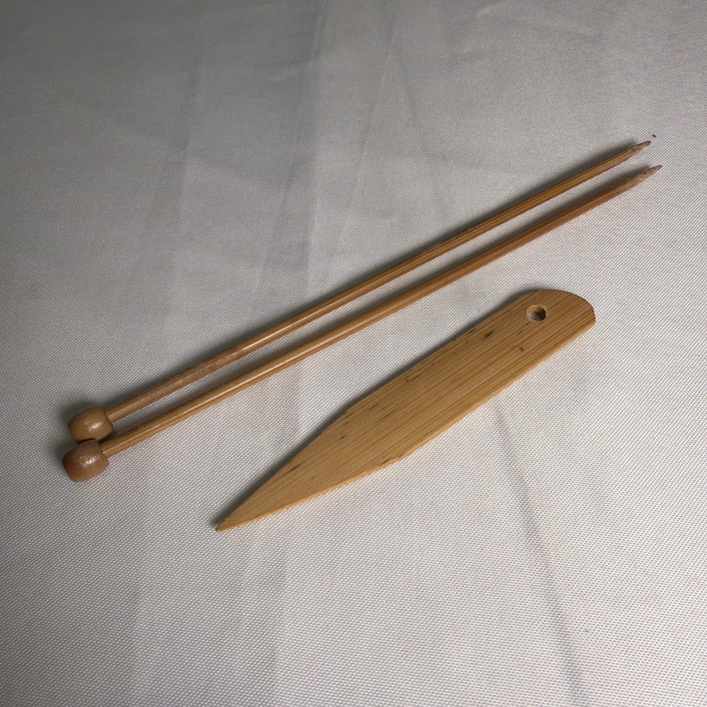 ChiaoGoo Bamboo Knitting Needles #7 (4.5mm) And Point Turner / Seam Creaser